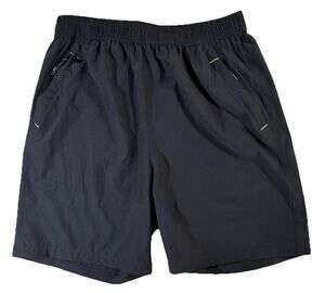 Mier Mens Black Athletic Running Shorts Size M